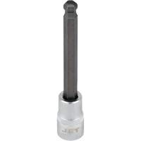 Bit Socket, Hex Ball, 4 mm x 4" L, 3/8" Drive Toolneeds Inc.