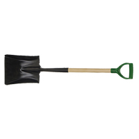 Square Point Shovel, Wood, Tempered Steel Blade, D-Grip Handle, 29" Long Toolneeds Inc.