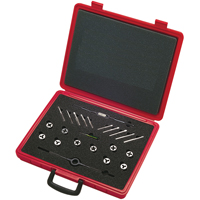Tap & Die Sets with Production Hand Taps and Carbon Steel Round Adjustable Dies, 20 Pieces Toolneeds Inc.