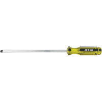 Tournevis &agrave; fente avec manche g&eacute;ant, 3/8", 10" lo, Prise Plastique Toolneeds Inc.