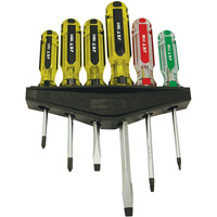 Jeu de tournevis &agrave; manche g&eacute;ant, 6 Toolneeds Inc.