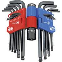 JBHK-22SM Ball Nose Hex Key Set, 22 Pcs., Metric & Imperial Toolneeds Inc.