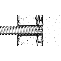 Coupe-barres d'armature rotatifs, 3/8", Tige SDS-Plus, Carbure Toolneeds Inc.