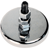 Aimants ronds &agrave; profil bas, dia. 1-1/4", Force de 7 lb Toolneeds Inc.