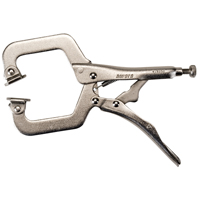 Locking Pliers with Swivel Pads, 6" Length, C-Clamp Toolneeds Inc.