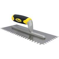 Truelles dent&eacute;es avec prise Ergo-Grip pour lapplication des adh&eacute;sifs Toolneeds Inc.