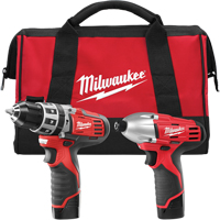 Ensembles combin&eacute;s &agrave; 2 outils M12 sans fil, Lithium-ion, 12 V Toolneeds Inc.