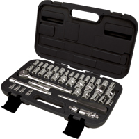 Jeux de douilles SAE/m&eacute;triques 1/4" et 3/8", 41 Mcx Toolneeds Inc.