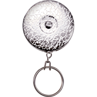 Porte-cl&eacute;s &agrave; d&eacute;vidoir The Original, Chrome, C&acirc;ble 24", Fixation Agrafe de ceinture Toolneeds Inc.