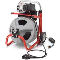 K-400 Drain Cleaning Machine with C-31 IW Cable, Electric, 3/8" Toolneeds Inc.