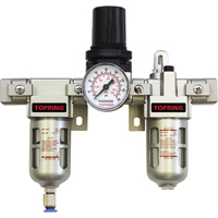 Airflo Modular Filter/Regulator & Lubricator (Gauge Included), 1/4" NPT Toolneeds Inc.