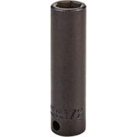 Socket, Impact, 1/2", 3/8" Drive, 6 Points, Deep Toolneeds Inc.