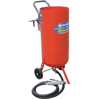Pressure Abrasive Sandblasters, 6-25 CFM, 16.6 Gal. (20 US Gal) Tank Toolneeds Inc.