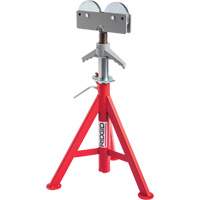 Support de tuyau pour rouleau baiss&eacute; no RJ-98, 59-104 cm R&eacute;glage de la hauteur, 12" Capacit&eacute; max. de tuyau, 1000 lb Capacit&eacute; de charge max. Toolneeds Inc.