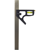 &eacute;querre combin&eacute;e pouces/m&eacute;trique, 12" lo, 1/8"/1/16"/1/32"/1 mm Graduations, Acier inoxydable, Ordinaire Toolneeds Inc.