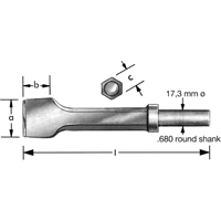 Burin pneumatique a/collier de r&eacute;tention Toolneeds Inc.