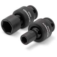 15-Piece 3/8" Drive 6 Point Universal Impact Metric Flex Socket Set Toolneeds Inc.