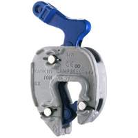 GX Plate Clamp with Chain Connector, 1000 lbs. (0.5 tons), 1/16" - 5/16" Jaw Opening Toolneeds Inc.