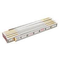R&egrave;gle en bois pliante, 6' lo, Bois, Graduations de 1/6" Toolneeds Inc.