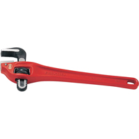Heavy-Duty Offset Pipe Wrench #14, 2" Jaw Capacity, 14" Long, Powder Coated Finish Toolneeds Inc.