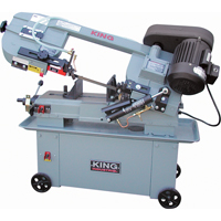 Metal Cutting Band Saws, Horizontal/Vertical, Round 7" and  7" x 12" Rectangular Cutting Capacity Toolneeds Inc.