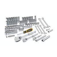 Jeu d'outils pour m&eacute;caniciens &agrave; 6 et 12 pans standards et profonds de 1/4", 3/8" et 1/2" SAE/m&eacute;triques Toolneeds Inc.