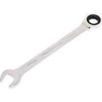 72-Tooth Ratcheting Combination Wrench, 12 Point, 30 mm, Chrome/Polished Finish Toolneeds Inc.