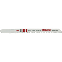 Jigsaw Blade, Bi-Metal, T-Shank, 4" L, 6 TPI Toolneeds Inc.