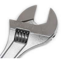 Adjustable Tapered Handle Wrench - Carded, 15" L, 1-11/16"/43 mm Max Width, Chrome/Polished Toolneeds Inc.