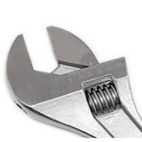 Adjustable Tapered Handle Wrench - Carded, 18" L, 2-1/16"/53 mm Max Width, Chrome/Polished Toolneeds Inc.