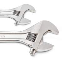 Wrench Set, Adjustable, 2 Pieces, Imperial and Metric Toolneeds Inc.