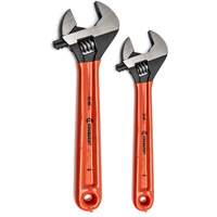 Black Oxide Wrench Set with Cushion Grips, Adjustable, 2 Pieces, Imperial and Metric Toolneeds Inc.