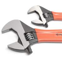 Black Oxide Wrench Set with Cushion Grips, Adjustable, 2 Pieces, Imperial and Metric Toolneeds Inc.