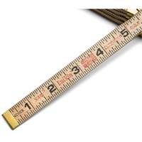 R&egrave;gle pliante, 6' lo, Bois, Graduations de 1/16" Toolneeds Inc.