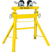 Pro Roll Pipe Stand, 1000 lbs. Load Capacity, 36" Pipe Capacity Toolneeds Inc.