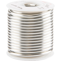 Common Solder, Lead-Free, 95% Tin 5% Antimony, Solid Core, 0.125" Dia. Toolneeds Inc.