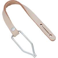 Corde de service avec agrafe pour courroie, Cuir, Beige Toolneeds Inc.