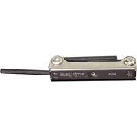 Folding Hex Key Set, 7 Pcs., Metric Toolneeds Inc.