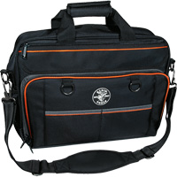 Sac techno Tradesman Pro avec pochette pour ordinateur portable, Polyester, 22 pochettes, Noir/Orange Toolneeds Inc.