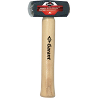 Club Hammer, 3 lbs., 10" L, Wood Handle Toolneeds Inc.