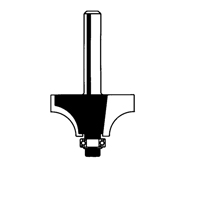 Router Bit - Beading Bit, 5/8" Dia., 1/4" Shank Toolneeds Inc.