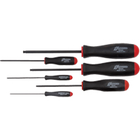 Ball Driver Screwdriver Sets - Metric, 6 Pcs. Toolneeds Inc.