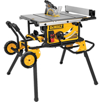 Scie de table pour chantier avec support roulant, 15 A, 4800 tr/min Toolneeds Inc.