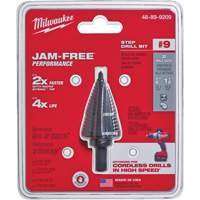 Foret &eacute;tag&eacute; no 9, 7/8" - 1-1/8", Acier rapide Toolneeds Inc.