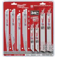 Jeu de lames de d&eacute;molition et &agrave; trait de scie &eacute;troit Sawzall Toolneeds Inc.