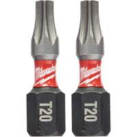 Forets &agrave; chocs Shockwave, Torx, T-20, Prise 1/4" Toolneeds Inc.