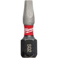 Foret &agrave; chocs Shockwave, Carr&eacute;e, #2, Prise 1/4" Toolneeds Inc.