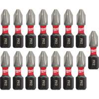 Forets &agrave; chocs Shockwave, Phillips, #2, Prise 1/4" Toolneeds Inc.