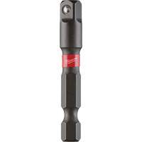 Shockwave Impact Driver Socket Adapter, 1/4" Drive Size, 1/4" Male Size, Ball, 1-7/8" L Toolneeds Inc.