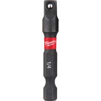 Shockwave Impact Driver Socket Adapters, 1/4" Drive Size, 1/4" Male Size, Ball, 1-7/8" L Toolneeds Inc.